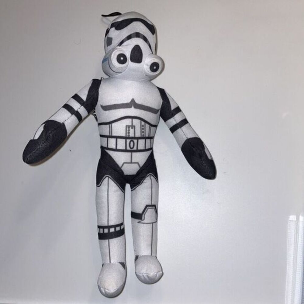 Star Wars Storm Trooper 12" Inch‎ Plush Collectible Figure Rear Zipper Pocket